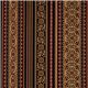 black Michael Miller fabric Heavenly Stripe 2