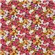 black Michael Miller fabric colourful cactus flowers 2