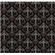 black Michael Miller fabric crosses Crosswise 2