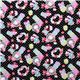 black canvas fabric macaroons bears Japan kawaii 2