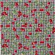 black gingham cherry fabric Robert Kaufman 2