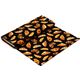 black designer fabric with croissants pastry 3