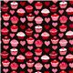 black heart cupcake fabric by Robert Kaufman 2