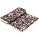 black houndstooth flower designer flannel fabric USA 3