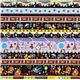 black kawaii fabric Bambi squirrel Eiffel Tower Japan 2