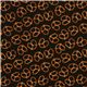 black pretzels fabric by Timeless Treasures from the USA 2