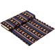black viking organic fabric vikings in stripes USA 3