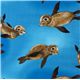blue Michael Miller USA designer fabric seals 1