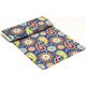 blauer Michael Miller Stoff Gypsy Paisley große Blumen 3