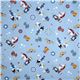 blue Peter Pan Kokka oxford cloth fabric fairy tale 3