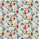 blue Riley Blake fabric cute zoo animals arrows boys 2