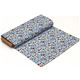 blue Riley Blake flannel fabric with dots & stars 3