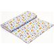 blue cat fabric with mouse fish wool Realizzato da Robert Kaufman 3