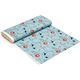 blue circus animals canvas fabric by Nancy Wolff Kokka 3