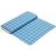 blauer Blumen Bio-Stoff mit wei�en Bl�ten von Robert Kaufman 3