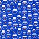blue goldfish in fish bowl fabric by Robert Kaufman 2