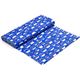 blue goldfish in fish bowl fabric by Robert Kaufman 3
