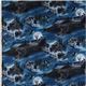 blue night landscape fabric deer bear Robert Kaufman 2