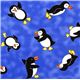 blue penguin algod�n fabric by Timeless Treasures USA 1