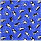 blue penguin algod�n fabric by Timeless Treasures USA 2