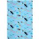 blue sea creatures Sanrio oxford fabric Fabric by Sanrio - modeS4u