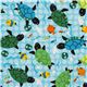 blue turtle animal fabric by Robert Kaufman USA Fabric by Robert ...