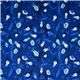 blueMichael Miller fabric Turkish Garden with flowers 2