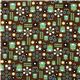 brown Frog Prince Kokka oxford fabric flower from Japan 2
