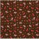 brown Riley Blake cowboy fabric with horse horseshoe 2