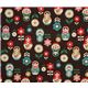 brown big babushka fabric matryoshka dolls Kokka 2
