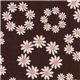 brown daisy fabric USA designer Robert Kaufman 1