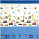 cars airplanes fire engine fabric for boys by Kokka 2