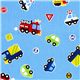 cars fabric for boys fire engine police truck by Kokka 1