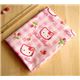 kartierter Hello Kitty Köpfe Stoff Erdbeeren 0,5m 2