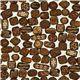 chocolate praline fabric de Robert Kaufman 2