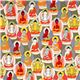 colourful Buddha fabric by Alexander Henry from the USA 2