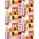 colourful Halloween fabric witch cat pumpkin Robert Kaufman 2