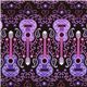 colourful Michael Miller fabric western guitars flowers 1