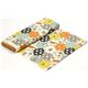colourful birch forest animal organic fabric from the USA 3