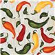 colourful chili fabric de Robert Kaufman 1