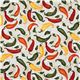 colourful chili fabric de Robert Kaufman 2