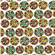 colourful flower fabric par Robert Kaufman 2