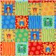 colourful insects patch fabric Beetle Boy USA designer 2