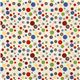 cream Riley Blake fabric with dots & stars 2