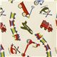 cream Riley Blake laminate fabric train airplane scooter 1