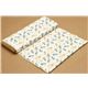 cream birch organic fabric for boys space rocket 3