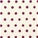 cream coloured echino canvas fabric purple polka dots 2