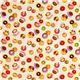 cream donut and coffee fabric by Cosmo from Japan 2