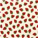 cute Kokka fabric with strawberries dal Giappone2