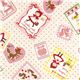 cute Little Red Riding Hood fabric with wolf squirrel 1